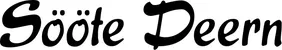 Produktbeispiel Schriftzug - Sööte Deern