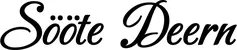 Produktbeispiel Schriftzug - Sööte Deern