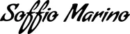 Produktbeispiel Schriftzug - Soffio Marino
