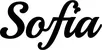 Produktbeispiel Schriftzug - Sofia