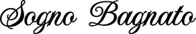 Produktbeispiel Schriftzug - Sogno Bagnato