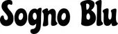 Produktbeispiel Schriftzug - Sogno Blu