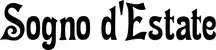 Produktbeispiel Schriftzug - Sogno d'Estate