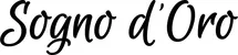 Produktbeispiel Schriftzug - Sogno d’Oro