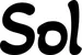 Produktbeispiel Schriftzug - Sol