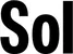 Produktbeispiel Schriftzug - Sol