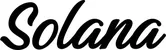 Produktbeispiel Schriftzug - Solana