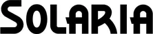 Produktbeispiel Schriftzug - Solaria