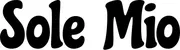 Produktbeispiel Schriftzug - Sole Mio
