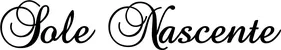 Produktbeispiel Schriftzug - Sole Nascente
