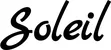 Produktbeispiel Schriftzug - Soleil