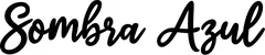 Produktbeispiel Schriftzug - Sombra Azul