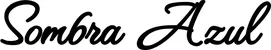Produktbeispiel Schriftzug - Sombra Azul