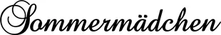 Produktbeispiel Schriftzug - Sommermädchen