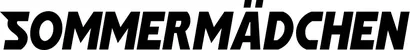 Produktbeispiel Schriftzug - Sommermädchen