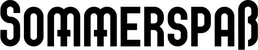 Produktbeispiel Schriftzug - Sommerspaß