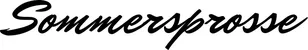 Produktbeispiel Schriftzug - Sommersprosse