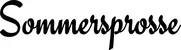 Produktbeispiel Schriftzug - Sommersprosse