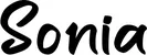 Produktbeispiel Schriftzug - Sonia