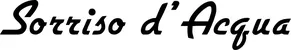 Produktbeispiel Schriftzug - Sorriso d’Acqua