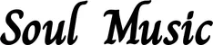 Produktbeispiel Schriftzug - Soul Music