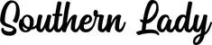 Produktbeispiel Schriftzug - Southern Lady