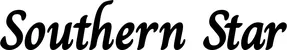 Produktbeispiel Schriftzug - Southern Star
