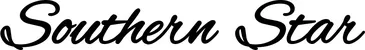 Produktbeispiel Schriftzug - Southern Star