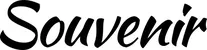 Produktbeispiel Schriftzug - Souvenir