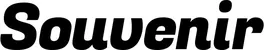 Produktbeispiel Schriftzug - Souvenir