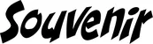 Produktbeispiel Schriftzug - Souvenir