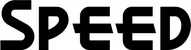 Produktbeispiel Schriftzug - Speed
