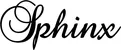 Produktbeispiel Schriftzug - Sphinx