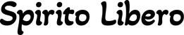 Produktbeispiel Schriftzug - Spirito Libero