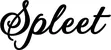 Produktbeispiel Schriftzug - Spleet