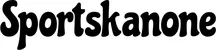Produktbeispiel Schriftzug - Sportskanone