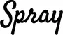 Produktbeispiel Schriftzug - Spray