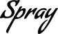 Produktbeispiel Schriftzug - Spray