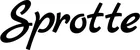 Produktbeispiel Schriftzug - Sprotte