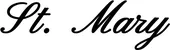 Produktbeispiel Schriftzug - St. Mary