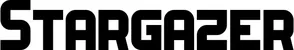 Produktbeispiel Schriftzug - Stargazer