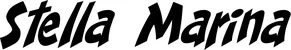 Produktbeispiel Schriftzug - Stella Marina