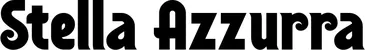 Produktbeispiel Schriftzug - Stella Azzurra