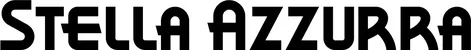 Produktbeispiel Schriftzug - Stella Azzurra
