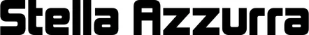 Produktbeispiel Schriftzug - Stella Azzurra