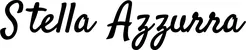 Produktbeispiel Schriftzug - Stella Azzurra