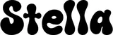 Produktbeispiel Schriftzug - Stella