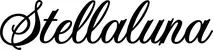 Produktbeispiel Schriftzug - Stellaluna