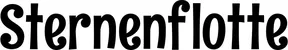 Produktbeispiel Schriftzug - Sternenflotte