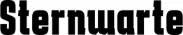 Produktbeispiel Schriftzug - Sternwarte